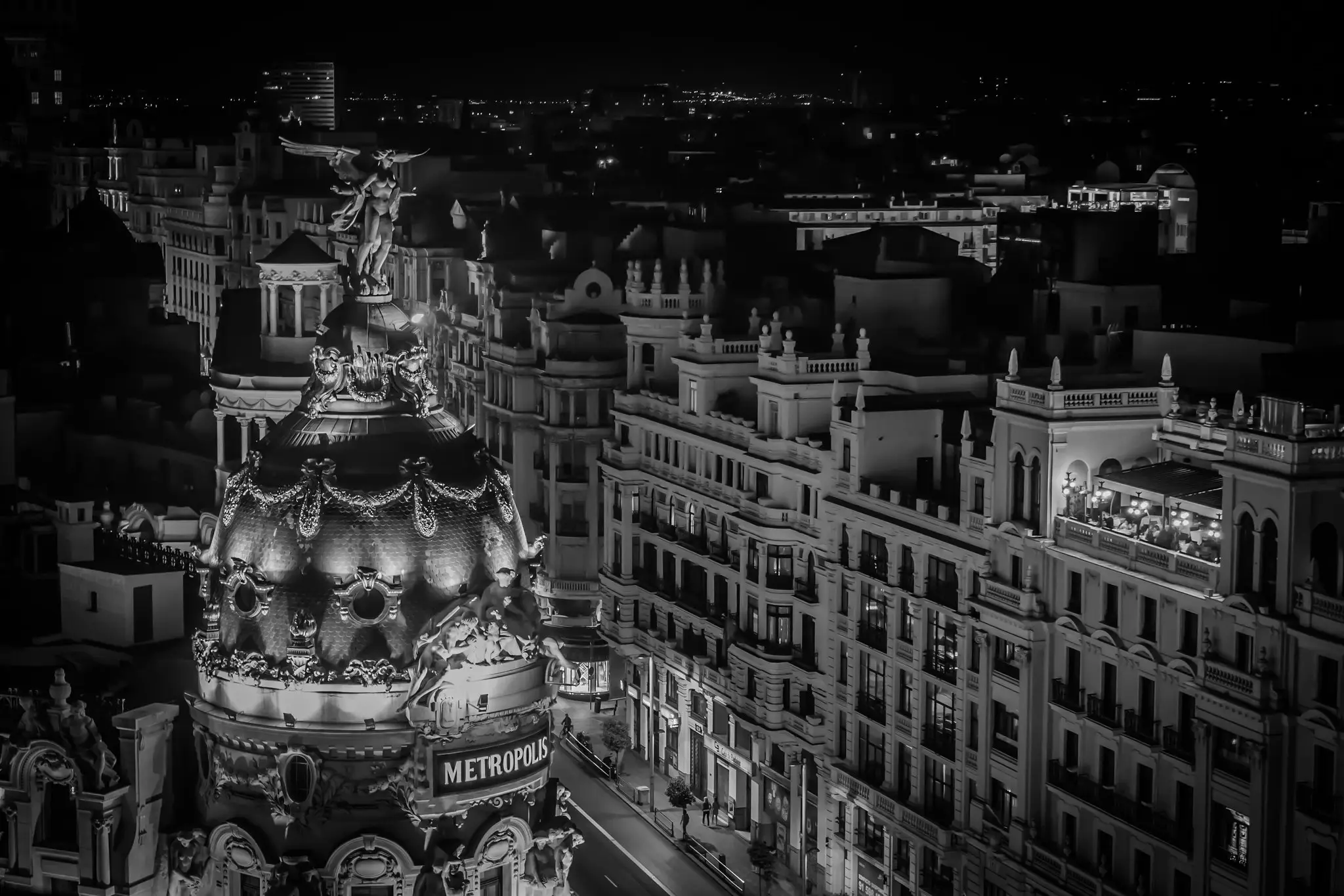 Metropolis building, Madrid